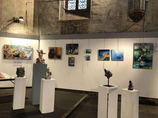 Exposition 2021 du Groupe Artistique de la Haute-Auvergne de Saint-Flour